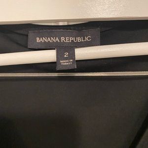 Banana republic black wrap dress